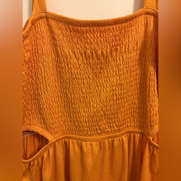 Vibrant Orange Dress - Picture 2 of 7